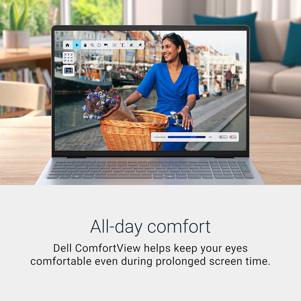 Dell 16 Inch FHD+ Touchscreen Laptop with Backlit Keyboard | Intel Core 5 120U, 10 Cores, Up to 5GHz | 16GB DDR5 RAM, 1TB Storage | WiFi 6E | Windows 11 | Silver Metal | Microsoft Copilot AI