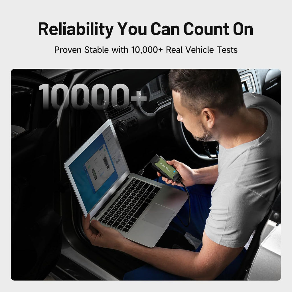 TOPDON RLink J2534 OEM Reprogramming and Diagnostic Tool, Enhanced J2534 VCI, J2534-Pass-Thru for J2534/D-PDU/CAN-FD/DoIP, Supports 18+ Vehicle Brands, No OE Software Provided