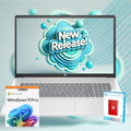 HP 2025 New 17 inch Laptop Computer • 64GB RAM • 1.5TB SSD (1TB PCIe SSD withHP P500 512GB Portable SSD) • AMD Ryzen 5 7430U 6-Cores Processor • Windows 11 Home with Microsoft 365