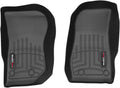 WeatherTech Custom Fit FloorLiners for Jeep Wrangler JK 2-Door, Wrangler JK Unlimited 4-Door, Wrangler 2-Door - 1st Row (445731), Black