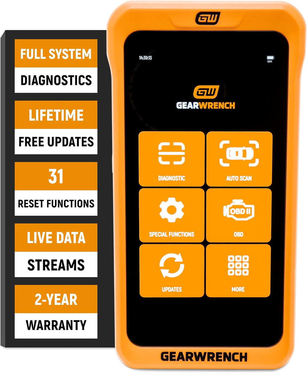 GEARWRENCH 5' Handheld Bidirectional Diagnostic Tool | GWSMART05