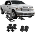 VEVOR Portable Car Lift - 7,000 LBS Capacity, 26.8' Max. Height, Heavy-Duty Carbon Steel Truck Lift with 120V Power Unit | 26.8' Max Height, Extended-Length Plates, Heavy-Duty Carbon Steel, 120V Power Unit, For Home Garage Shop