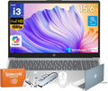 HP 15.6 Touchscreen Laptop for Student Business, Windows 11Pro, Copilot AI, 32GB RAM, 1TB SSD, Intel 8-Core i3-N305, 15.6'' FHD Anti-Glare Touchscreen, Wi-Fi 6, Long Battery Life, REDRAGON Accessories