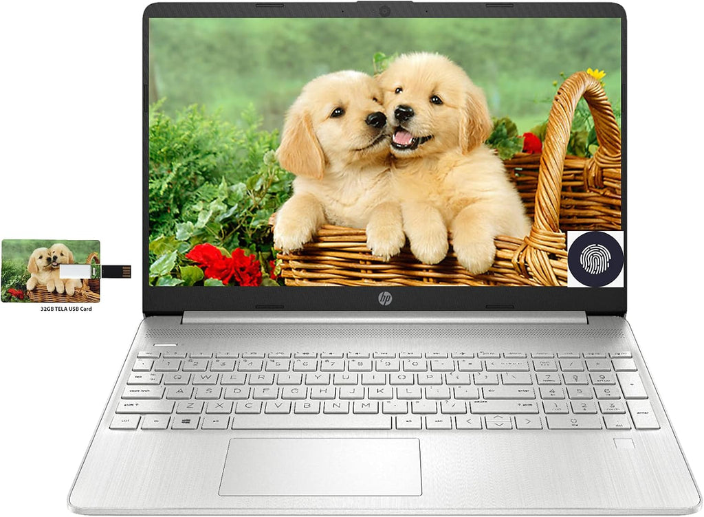 HP 15 Business Laptop, Intel Core i5, 15.6' FHD IPS Display, 16GB RAM, 512GB SSD, Wi-Fi 5, Bluetooth, Windows 11 Pro