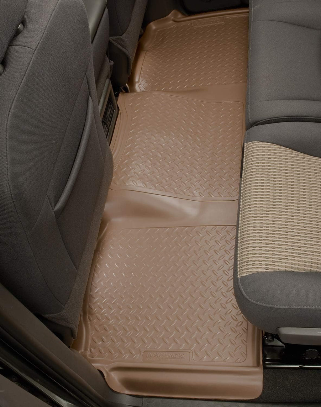 Husky Liners Classic Style Floor Mats | Fits 2000-2004 Volkswagen Golf & Jetta; 1998-2010 Beetle | Front & 2nd Row, 2-pc Black - 89311