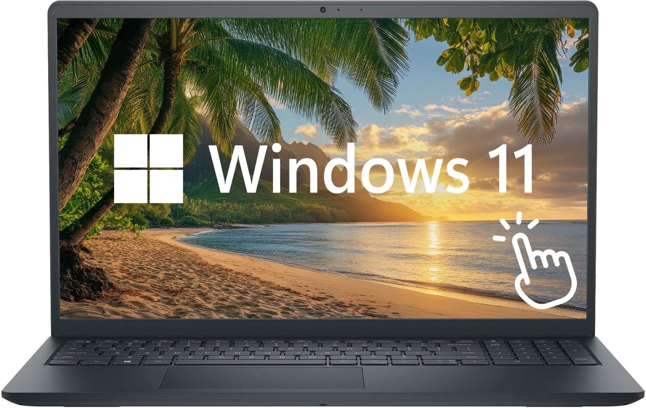 Dell Inspiron 15 Touch Screen Laptop, 15.6' FHD LED Business Laptop Computer, Windows 11 Home, 64GB RAM 2TB SSD, Intel Core i5-1334U, Numeric Keypad, Black