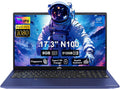 NIMO 17.3' FHD IPS Student-Laptop-Computer - 8GB RAM 512GB SSD Intel Pentium N100(Beat to i3-1115G4, 4 Cores Up to 3.4GHz), 65W Type-C, 2 Years Warranty, Fingerprint, Backlit Keyboard, Wi-Fi 6, BT5.2