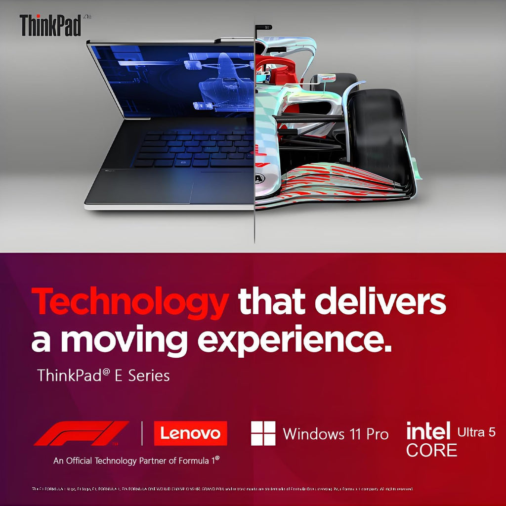 Lenovo Newly Designed 16' Thinkpad Touchscreen Laptop(2025/2026 Edition) with Microsoft Office, Intel Core Ultra 5 125U, 64GB RAM, 4TB SSD, Backlit Keyboard, Fingerprint Reader, Windows 11 Pro-WOWPC