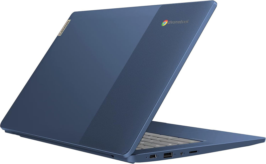 Lenovo Flagship Chromebook, 14'' FHD Touchscreen Slim Thin Light Laptop Computer, 8-Core MediaTek Kompanio 520 Processor, 4GB RAM, 192GB Storage (64GB eMMC+128 MSD Card), WiFi 6,Chrome OS, Abyss Blue