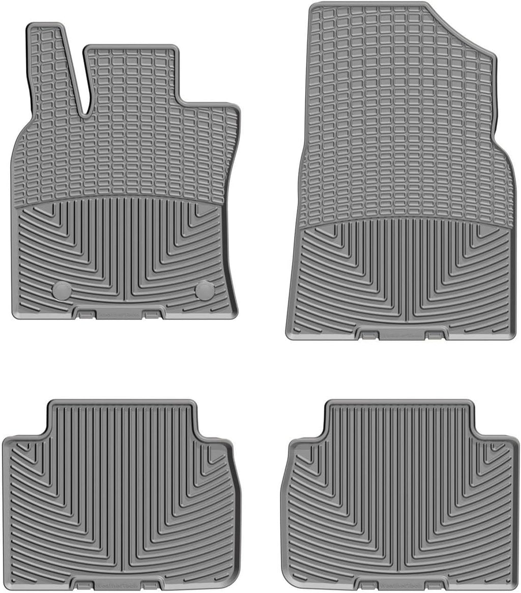 WeatherTech All-Weather Floor Mats for Toyota Camry Hybrid, Camry - 1st & 2nd Row (W463GR-W464GR), Grey