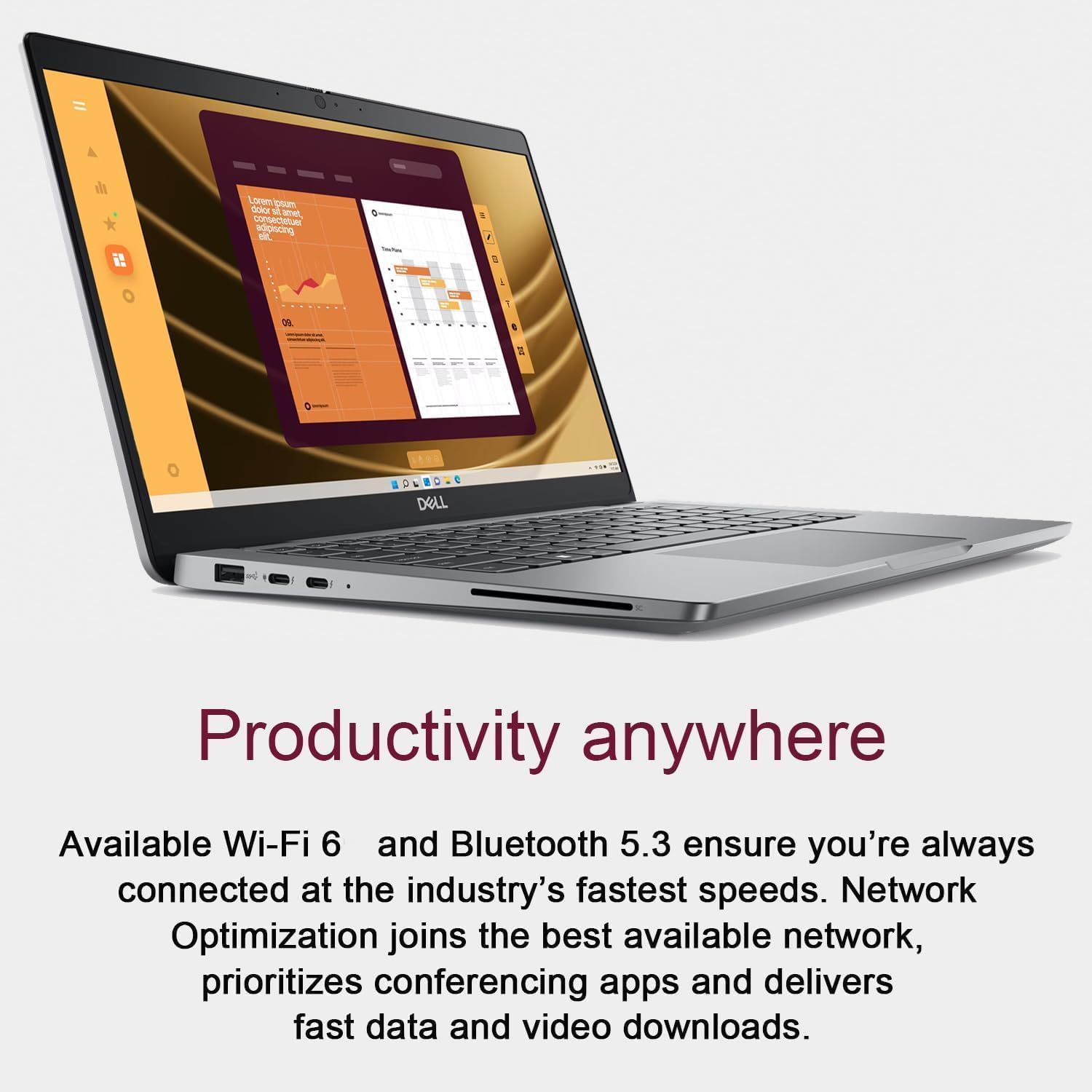 Dell Latitude 5000 5350 Business AI PC Laptop (13.3' FHD, Intel 12-Core Ultra 5 125U (> i7-1355U), 16GB DDR5 RAM, 512GB SSD), Backlit, Fingerprint, 1080p Webcam, 2x Thunderbolt 4, HDMI, Win 11 Pro