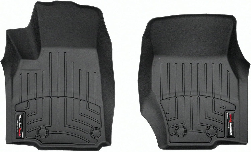 WeatherTech Custom Fit FloorLiners for Jeep Grand Cherokee, Grand Cherokee L, Grand Cherokee - 1st Row (4417821), Black