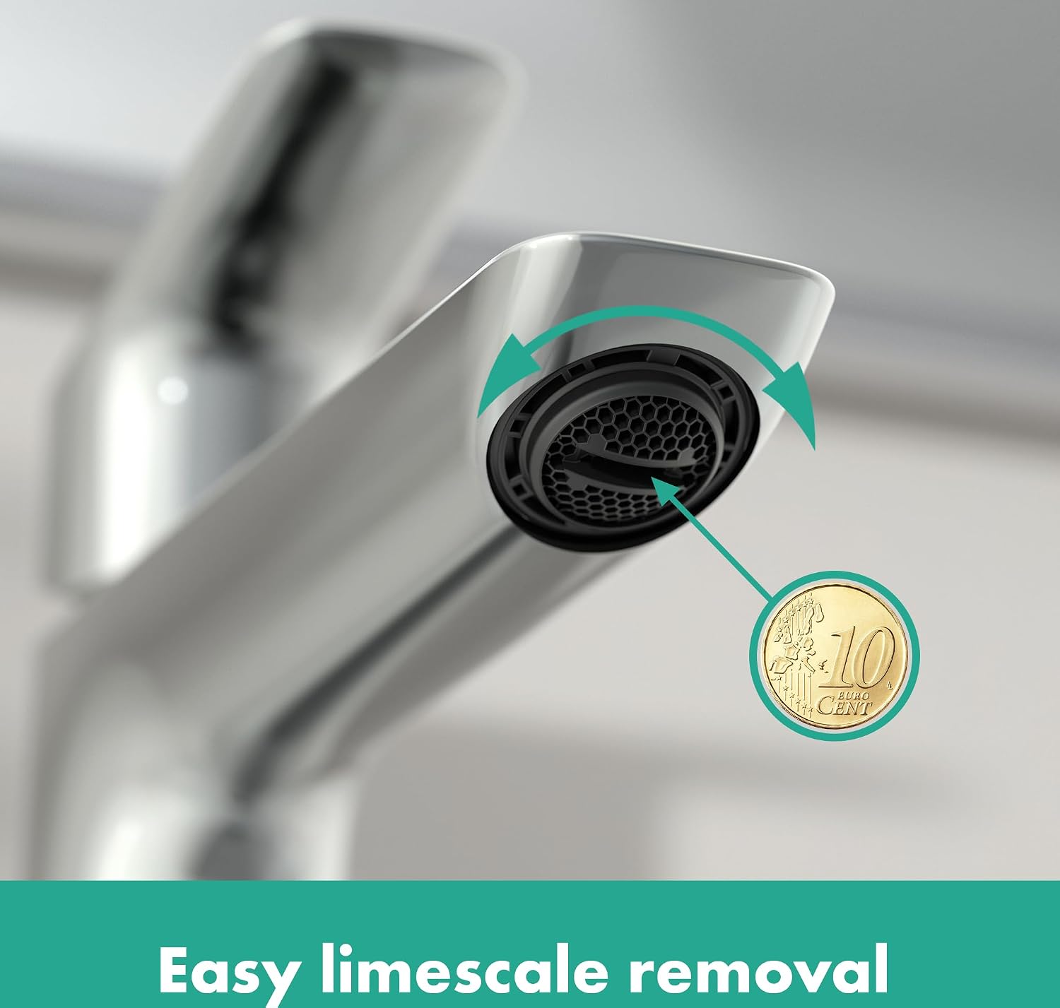 hansgrohe Logis Fine Bathroom Faucet, 1 Hole, Bathroom Sink Faucet for Vanity 1.2 GPM, Matte Black, 71258671