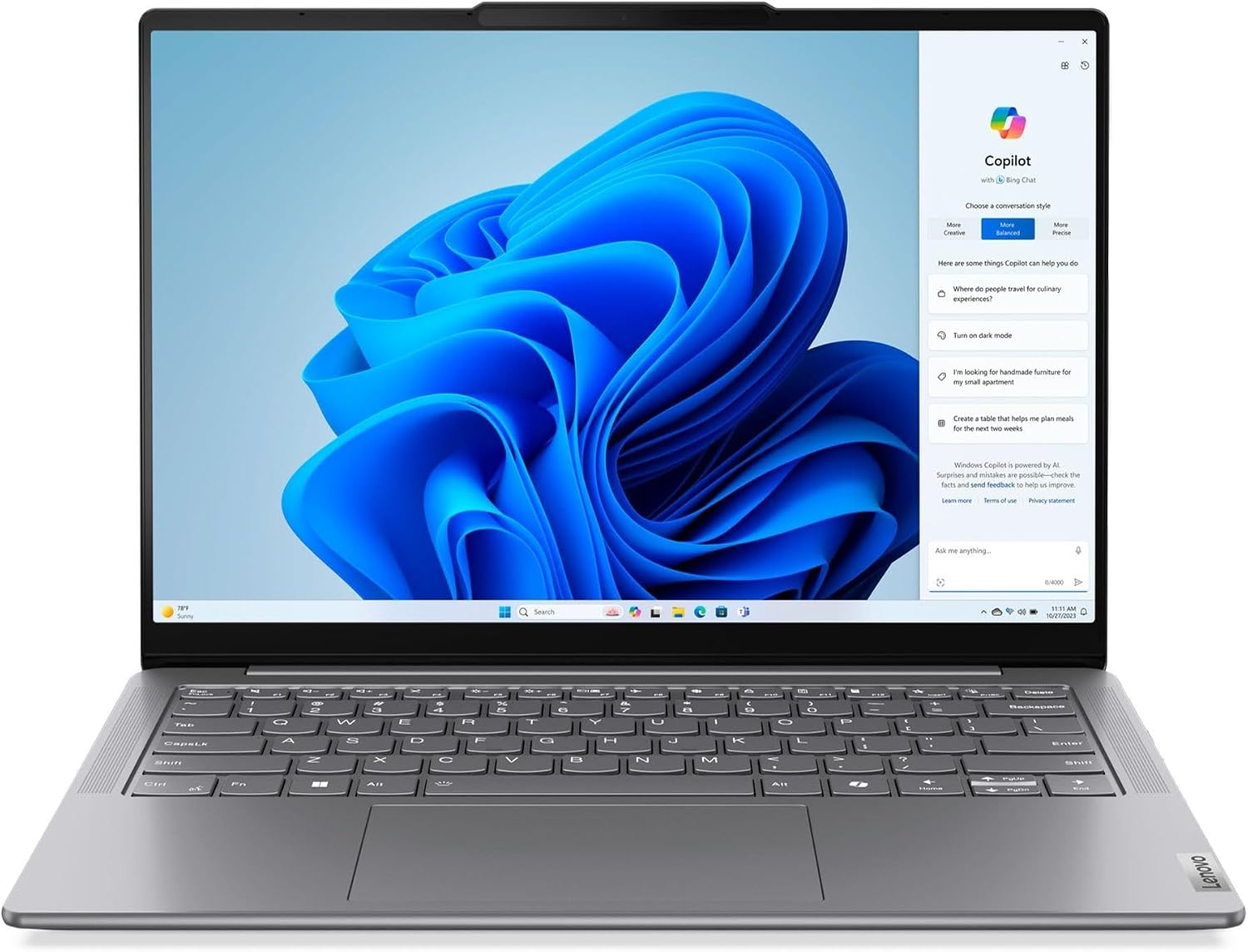 Lenovo Slim 7 Personal Laptop, 2025, 14' 1920 x 1200 Touch OLED, Intel-16 Core Ultra 7 155H, 16GB LPDDR5, 1TB SSD, Win10 Pro, Backlit KB, Wi-Fi 6E, BT 5.3, Thunderbolt 4, 1080p IR Camera, Luna Grey