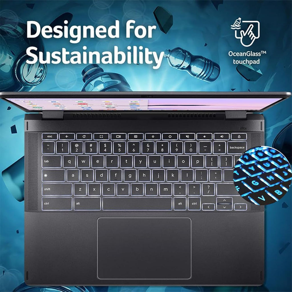acer Chromebook Spin 514 Touchscreen Laptop 2in1 - Intel Core i5-1334U- 14inch FHD IPS Display -8GB RAM -512GB SSD -Backlit Keyboard- Gaming Chrome Tablet- Students School Kids