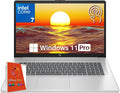 HP 17.3 inch Touchscreen Laptop, Microsoft Office Pro Lifetime, Intel 10-Core 7 150U(Up to 5.4GHz), 16 GB RAM, 1 TB SSD, 17 inch Touchscreen HD+, Long Battery Life, Fast Charge, Windows 11 Pro