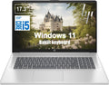 HP 17.3 Inch Laptop with Office 365 for The Web | Backlit Keyboard, Fingerprint Reader | Intel Core i5-1334U (10 Cores, Up to 4.6GHz) | 64GB RAM, 2TB SSD | Iris Xe Graphic | Windows 11 | WiFi 6