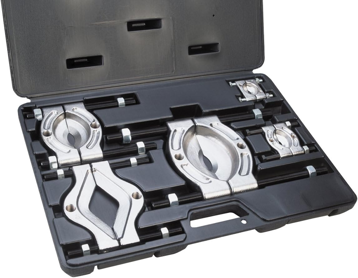 OTC 1183 Bearing Splitter Combo Set - Contains Four of OTC's Most Popular Bearing Splitters, Pulley Pulling Attachment, and Rugged Organizer Case