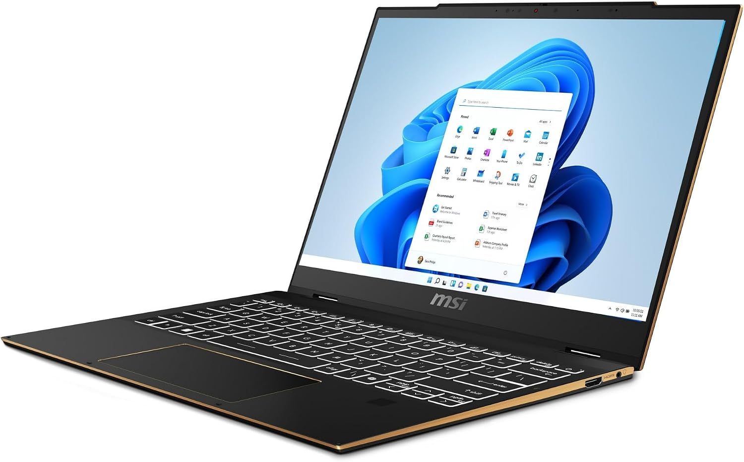 msi Summit 2-in-1 Laptop 2025 New, 13.3' WUXGA IPS Touchscreen ~ Intel Ultra 7 155H 16-Core ~ Arc Graphics ~ 16GB LPDDR5~1TB SSD ~ Backlit KB ~ Thunderbolt 4 ~ Fingerprint Reader ~ Win11 Pro