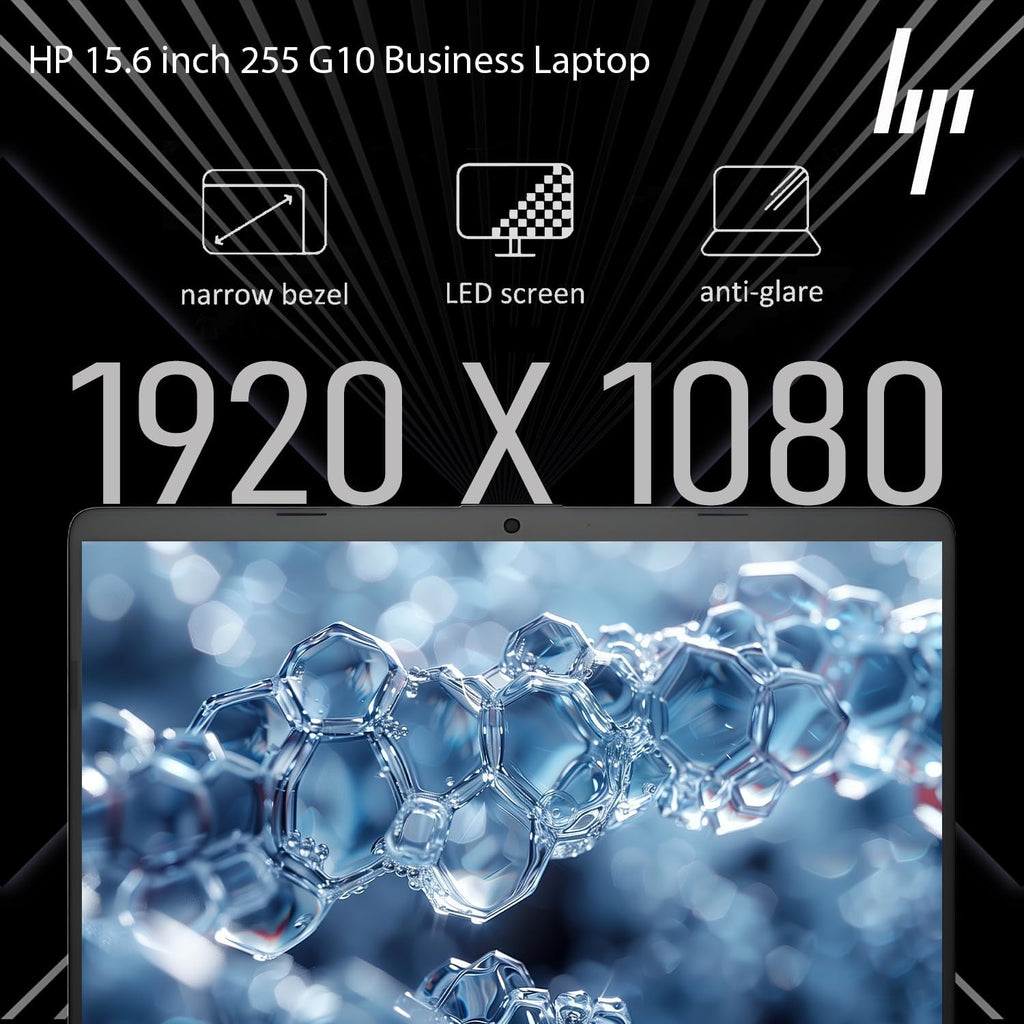 HP 2025 New 15.6' Business and Student Laptop, AMD Ryzen 5 7000-Series(Outperforms i7-1165G7), 32GB RAM, 2TB SSD, Ultra Quiet Design, Long Battery Life, Windows 11 Pro with Microsoft Office, WOWPC