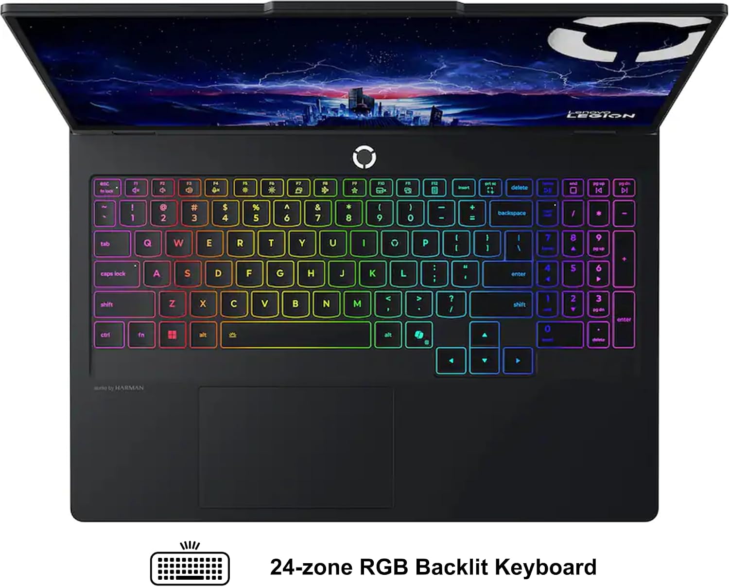 Lenovo Legion Pro 5 Gaming AI Laptop 16' WQXGA 2560x1600 OLED 165Hz Intel 24-core Ultra 9 275HX 64GB RAM 1TB SSD GeForce RTX 5070 DLSS4 (Up to 798 AI Tops) RGB Backlit Harman Wi-Fi7 Win11Pro ICP Hub