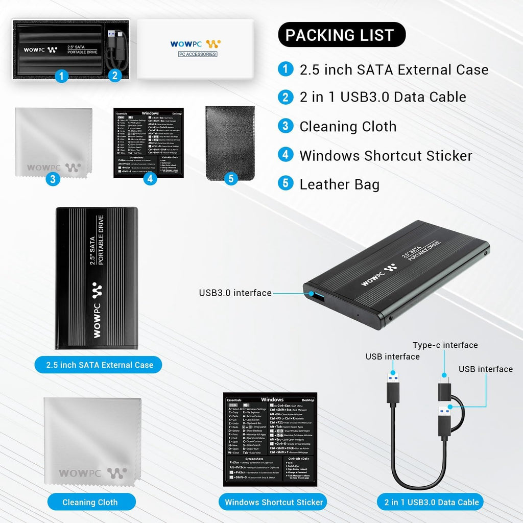 HP 2025 17 Inch Laptop Computer, 17.3 IPS FHD Business Laptop PC, AMD Ryzen 5 6-Core, 64GB RAM 2.5TB Storage (2TB SSD + 512GB External), 10-Key Number Pad, Windows 11 Pro with Microsoft Office