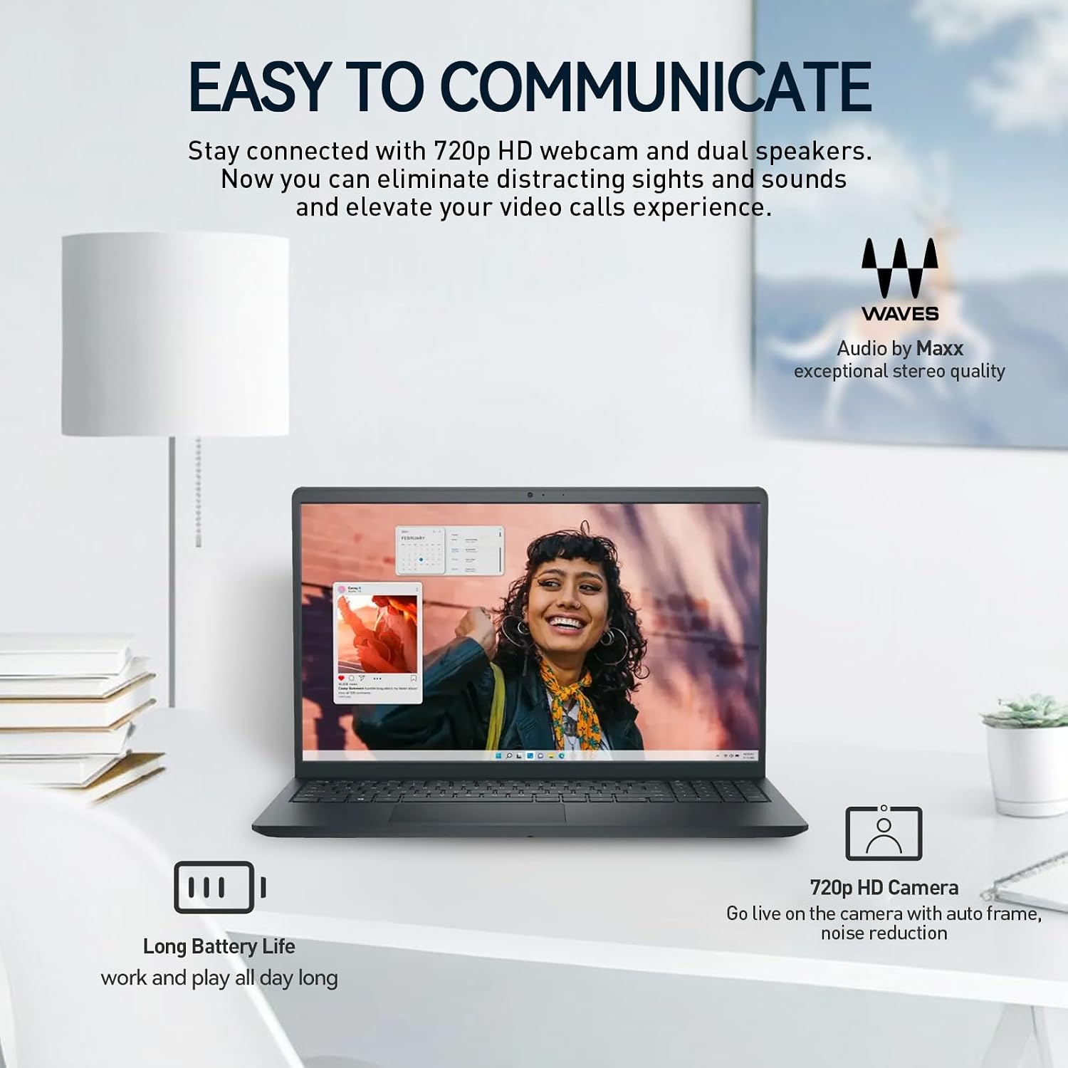 Dell Inspiron 15 3000 Touchscreen Laptop Computer, 15.6' FHD IPS Touch Screen Business Laptop PC, 13th Gen Intel Core i5 (10-Cores), Windows 11 Pro | 10-Key | 32GB RAM 1TB SSD