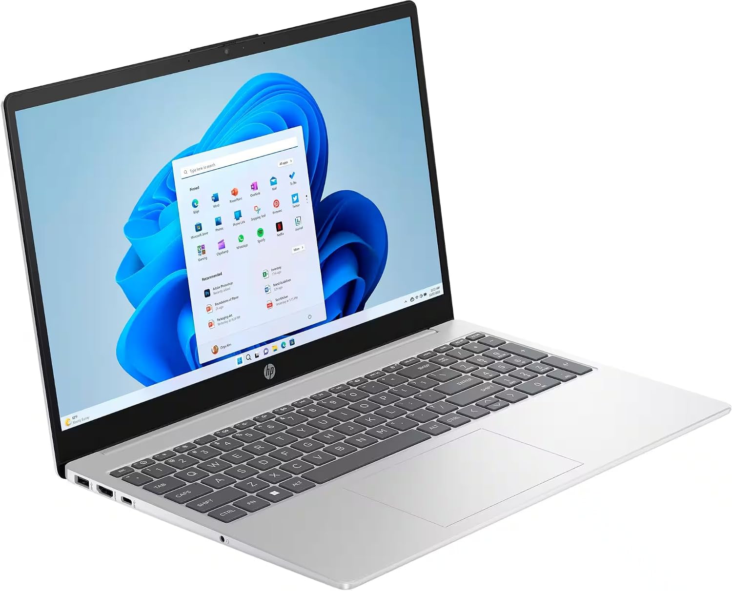 HP 15.6' Touchscreen Business & Student Laptop Computer, Lifetime Office Pro, HD Touch-Screen, Intel 6-core i3-1215U, 16 GB RAM, 1 TB SSD, Long Battery Life, Wi-Fi 6E, Windows 11 Pro w/AI Copilot