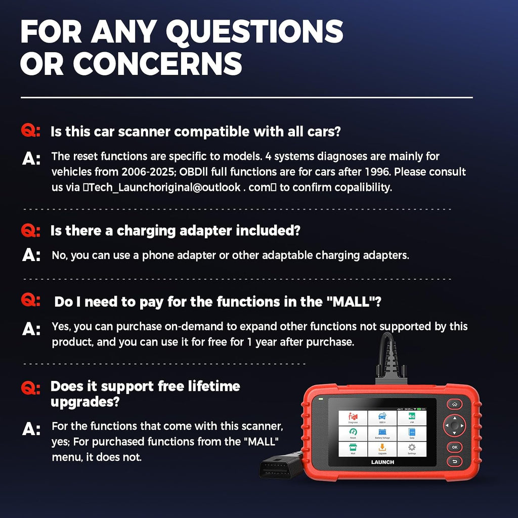 OBD2 Scanner LAUNCH CRP129X V3.0 Elite Scan Tool, Upgrade of CRP123X, 12 Reset Services, ABS/SRS/Transmission/Check Engine Car Code Reader, Lifetime Free Update, FCA AutoAuth & Auto VIN, CANFD & DoIP