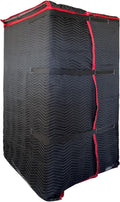 US Cargo Control Quilted Refrigerator Cover 70' x 38', Quilted Fridge Covers with Hook and Loop Straps, Cotton/Polyester Quilted Furniture Pads for Moving, Reusable, Fits Residential Fridges