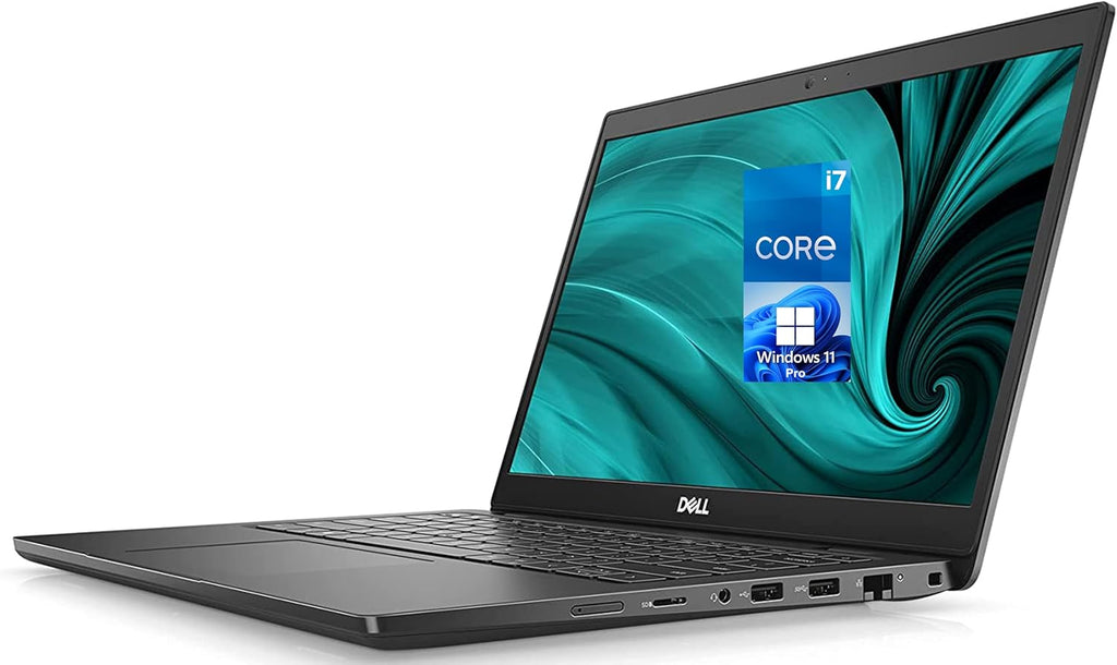 Dell Latitude 3420 Laptop 14' FHD, Intel i7-1165G7, 32GB RAM, 1TB NVMe SSD, Webcam, AX Wi-Fi, Bluetooth, Backlit Keyboard, Card Reader, HDMI, USB C Thunderbolt, Windows 11 Pro, Grey