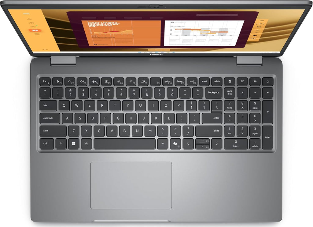 Dell 2025 Latitude 5550 15.6 Inch Business AI Laptop, IPS FHD Display, Ultra 5-125U Processor, 16GB DDR5, 512GB SSD, Graphics, Backlit Keyboard, 2 Thunderbolt 4, WiFi 6E, Bluetooth 5.3, Win11Pro