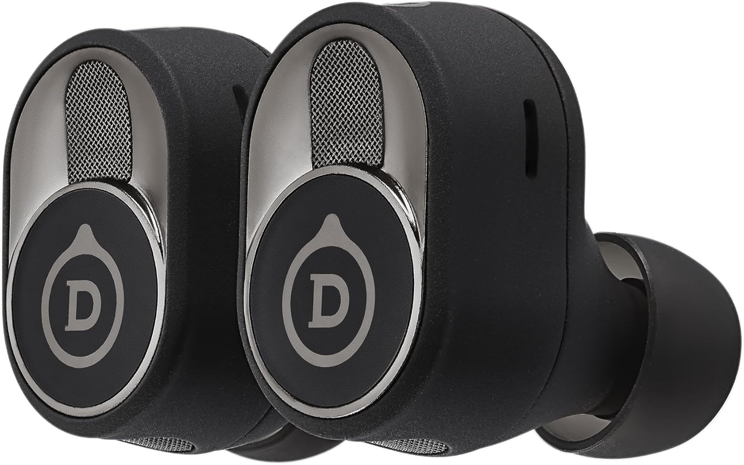 Devialet Gemini II True Wireless Earbuds - Matte Black - Audiophiles - Daily Music & Commute - Pristine Audio Fidelity Sound Clarity and Effective Noise Cancellation.