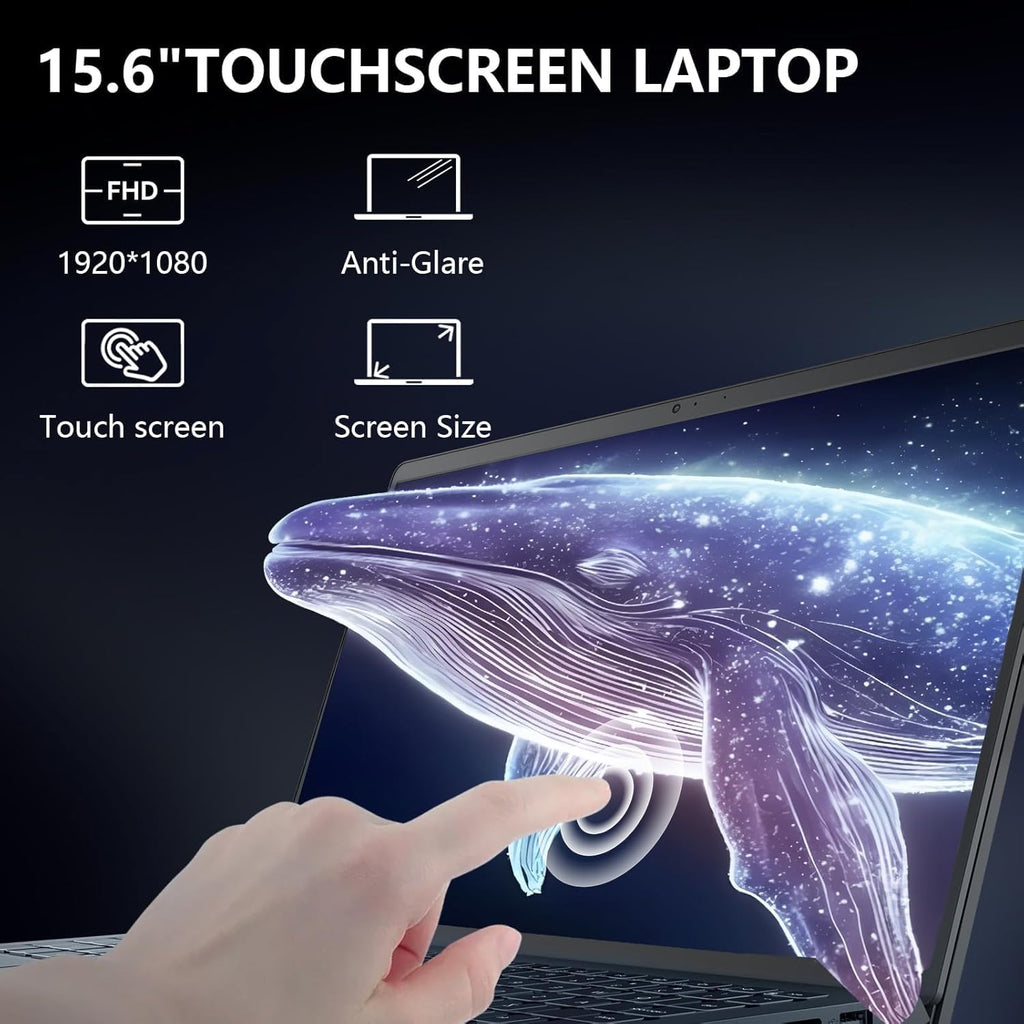 Dell inspiron 15 Touchscreen Laptop -Intel Core i7-1355U -15.6' FHD Touch -64GB RAM -2TB SSD -Business Laptop Windows 11 Pro - Office 365 -Computadora Work College Student - 3.6lbs Light