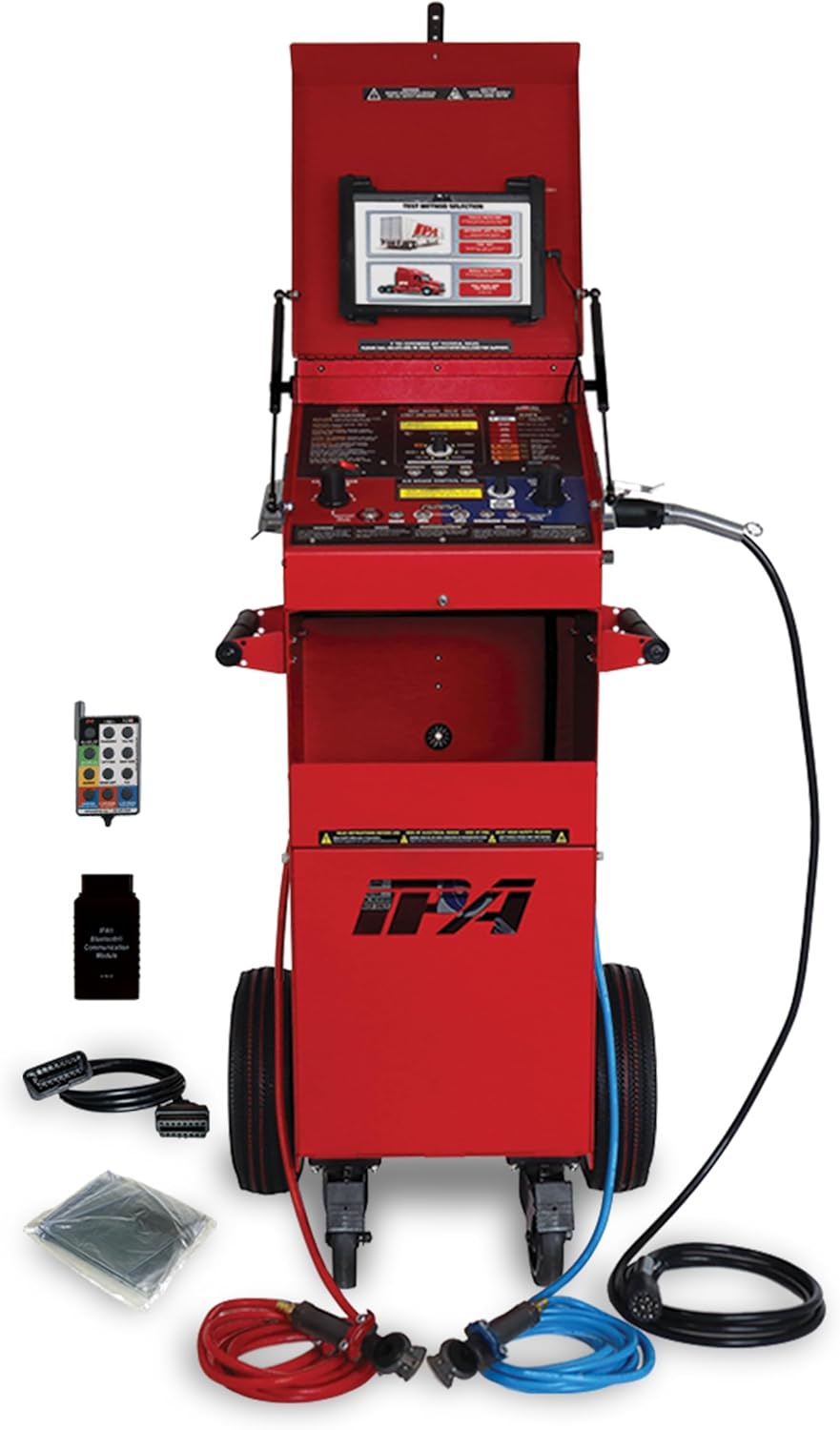 Innovative Products of America #5710A-T10 Alpha MUTT (2nd Gen) with ABS and Tablet, Shop Model (Standard 10' Tablet) Red