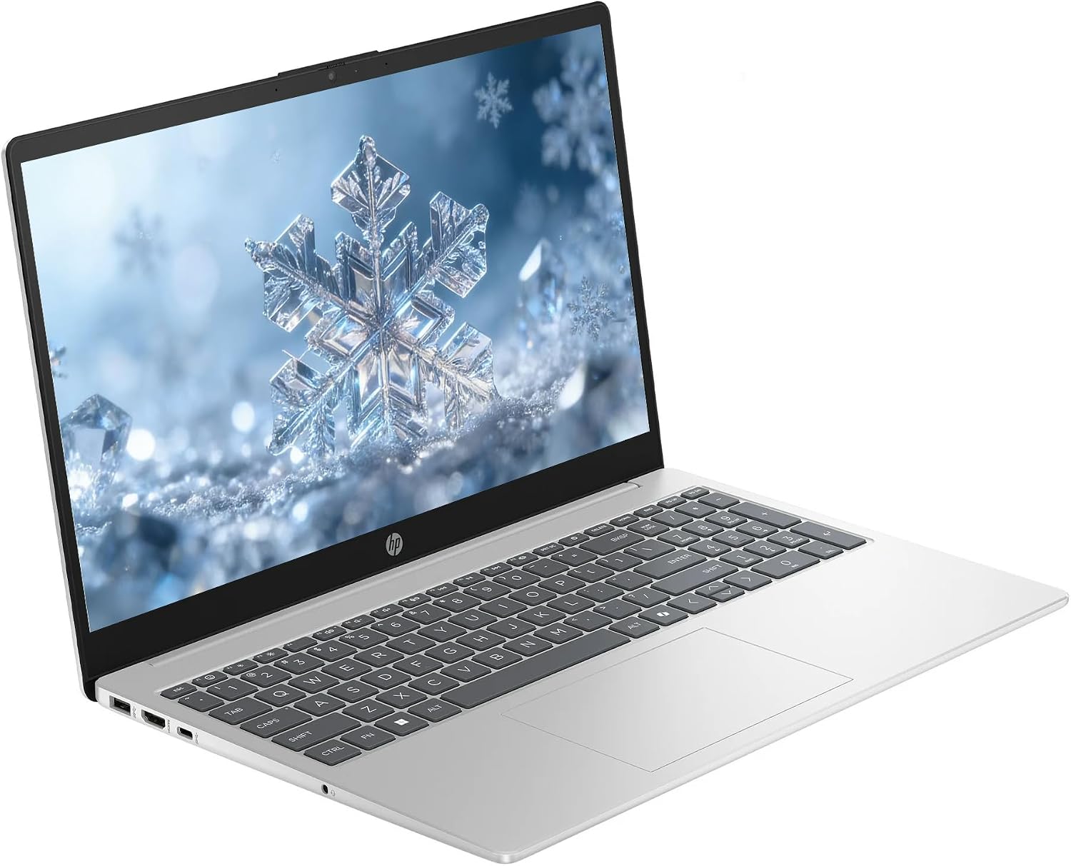 HP Laptop, 15.6' FHD Touchscreen Business Laptop Computer, 8-core AMD Ryzen 7 Processor, Windows 11 Laptop 64GB RAM 2.5TB Storage (2TB SSD+512GB Docking Set), PLUSERA Earphones, Natural Silver