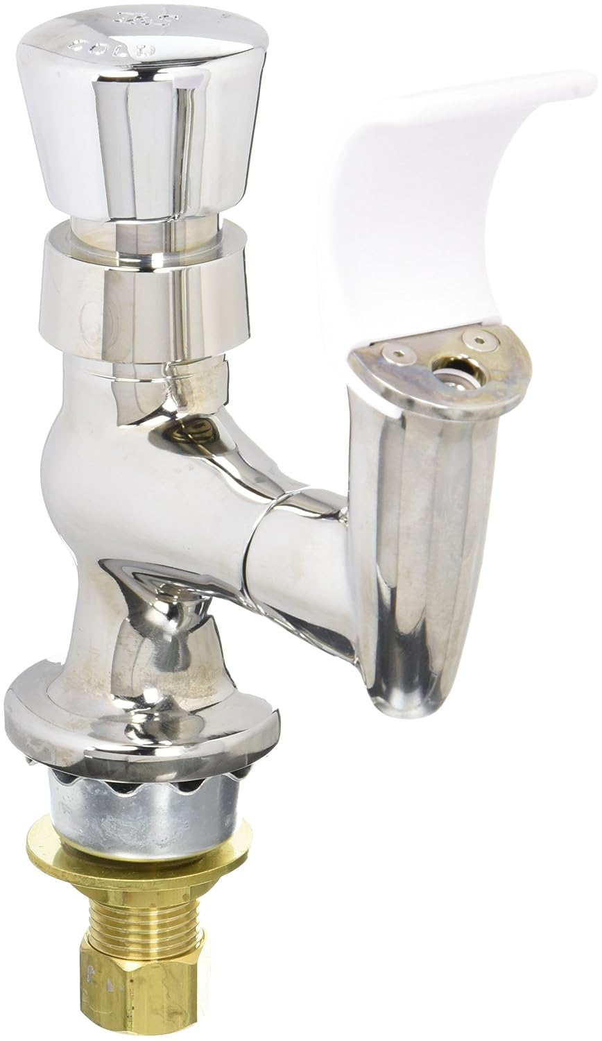 T&S Brass B-2360-01 Flexible Mouth Guard Push Button Metering Handle Flow Control Bubbler
