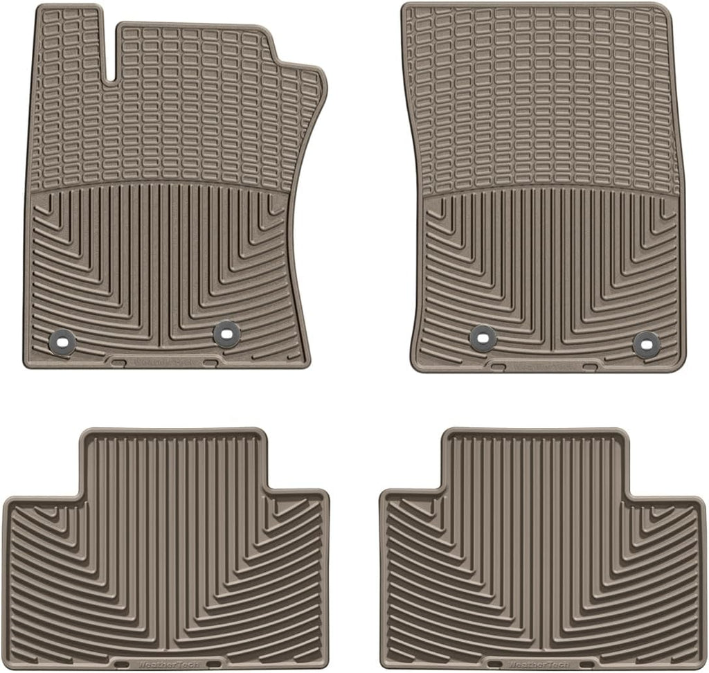 WeatherTech All-Weather Floor Mats for Toyota 4Runner 1st & 2nd Row (WTCT307136), Tan
