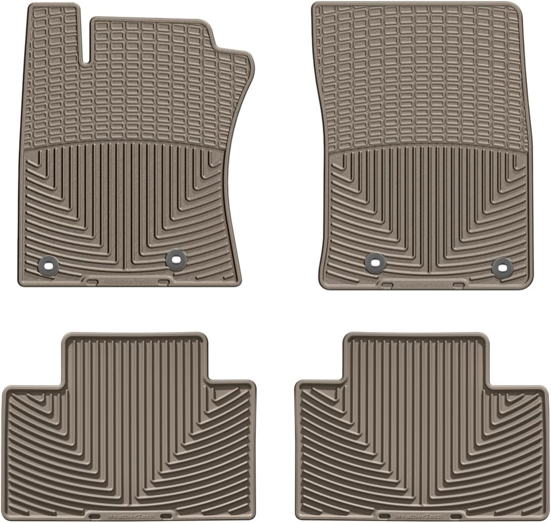 WeatherTech All-Weather Floor Mats for Toyota 4Runner 1st & 2nd Row (WTCT307136), Tan
