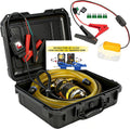 12V/24V 100W Oil Change Pump Set, Fast 1-4L/min Flow Oil Transfer Pump with Yellow Battery Adapter Compatible with DEWALT 20V/18V Battery, Fluid Transfer for Trucks, Boats, Lawnmowers