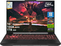 ASUS TUF A16 Gaming Laptop | 16' WUXGA IPS 144Hz | AMD 6-Core Ryzen 7 7445HS | 16GB DDR5 1TB SSD | NVIDIA GeForce RTX 4050 (194 AI Tops) | Backlit Keyboard USB 4 Wi-Fi 6 Win11 Pro w/DLCA Accessory