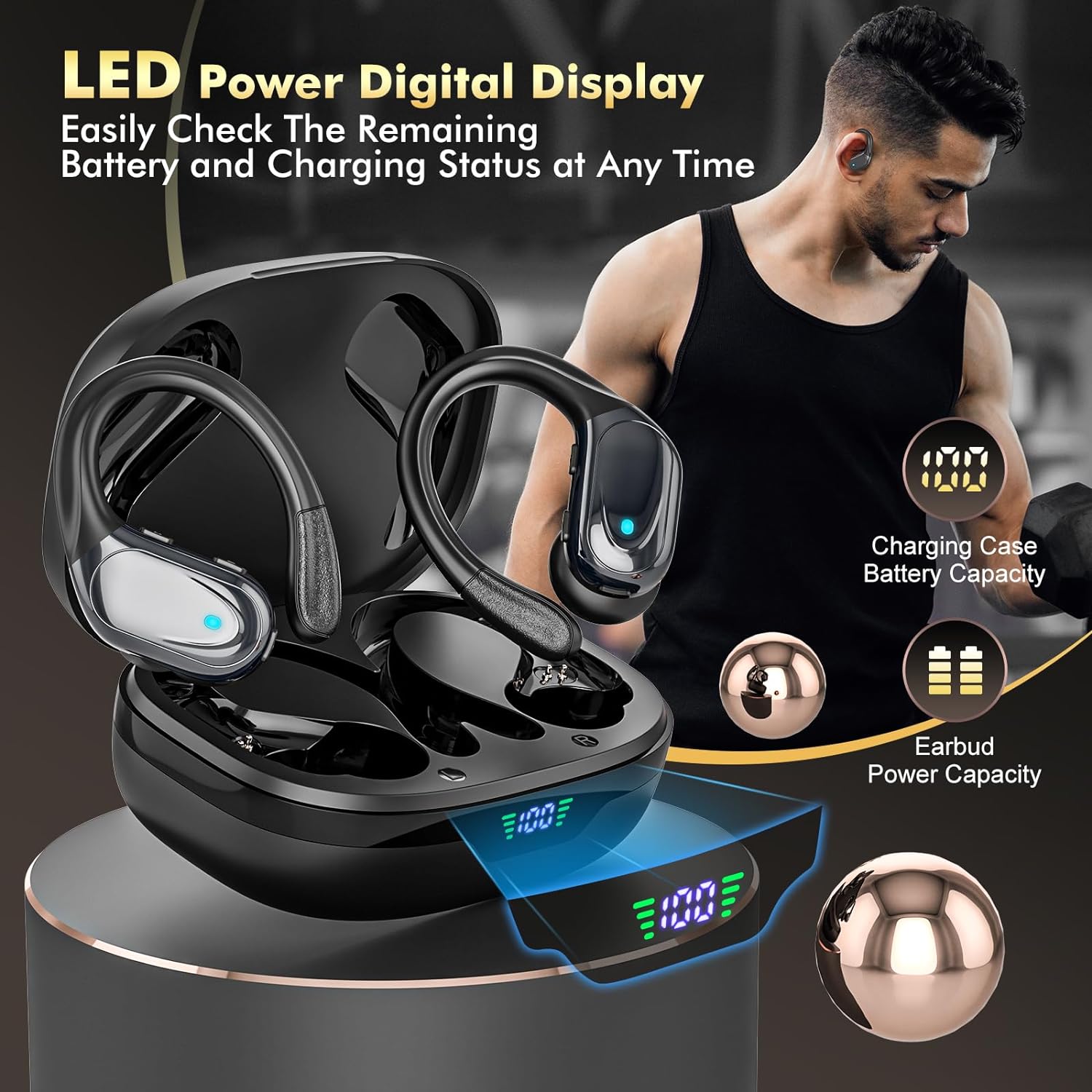HAOYUYAN Wireless Earbuds