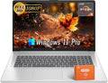 HP 17 inch Laptop, Microsoft Office Lifetime License & Windows 11 Pro, 17.3' FHD Display, AMD Ryzen 5 7430U, 16 GB RAM, 1 TB SSD, AMD Radeon Graphics, Anti-Glare,Wi-Fi 6, w/Accessories