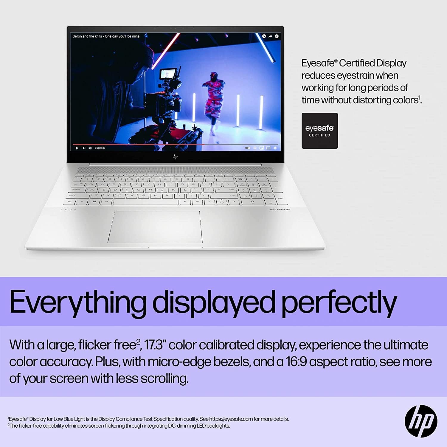 HP Envy 17.3' FHD IPS Touchscreen Laptop, Intel Core i7-1260P, 16GB RAM, 512GB PCIe SSD, Backlit Keyboard, Intel Iris Xe Graphics, 5MP IR Camera, Win 11 Pro, Silver, (Renewed)