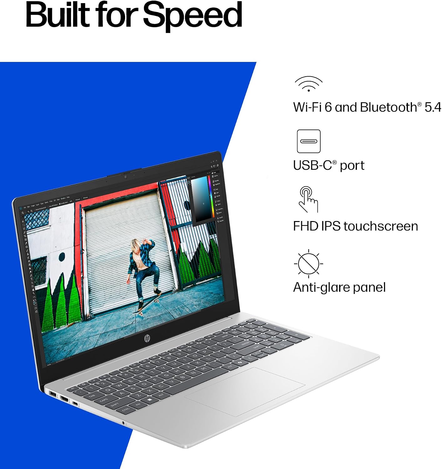 HP Touchscreen Laptop, Intel 14 Cores Ultra 5 125H (Up to 4.5GHz, Beat i7-1360P), 24GB DDR5 RAM 1TB SSD, Win 11 15.6' FHD Display Wifi6 Numeric Keypad w/GM Accessory Computer for Business Gaming