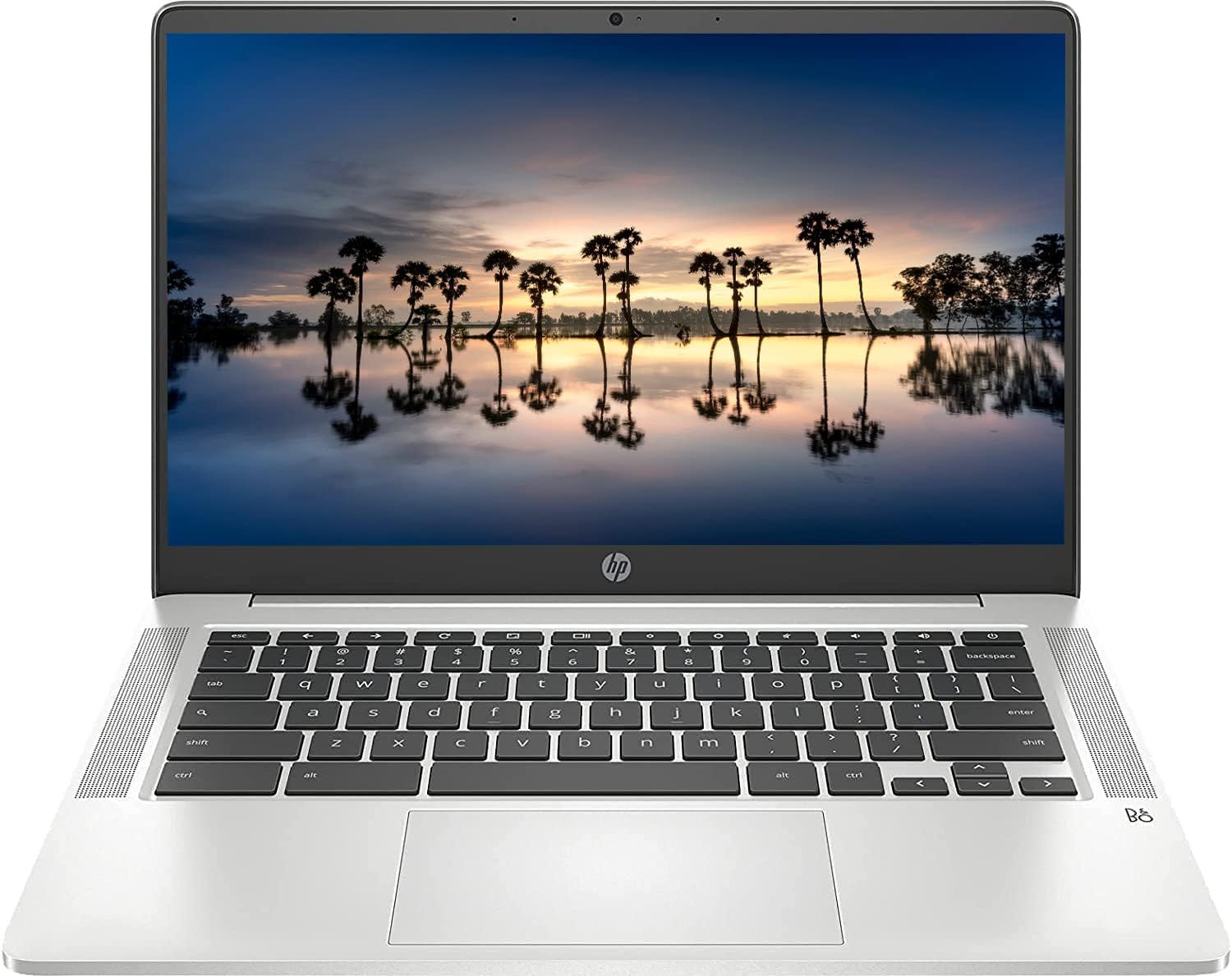 HP 2023 14' HD IPS Chromebook, Intel Processor Up to 3.10GHz, 4GB Ram, 128GB SSD, Intel 4K Graphics, Super-Fast 6th Gen WiFi, Chrome OS (Renewed)