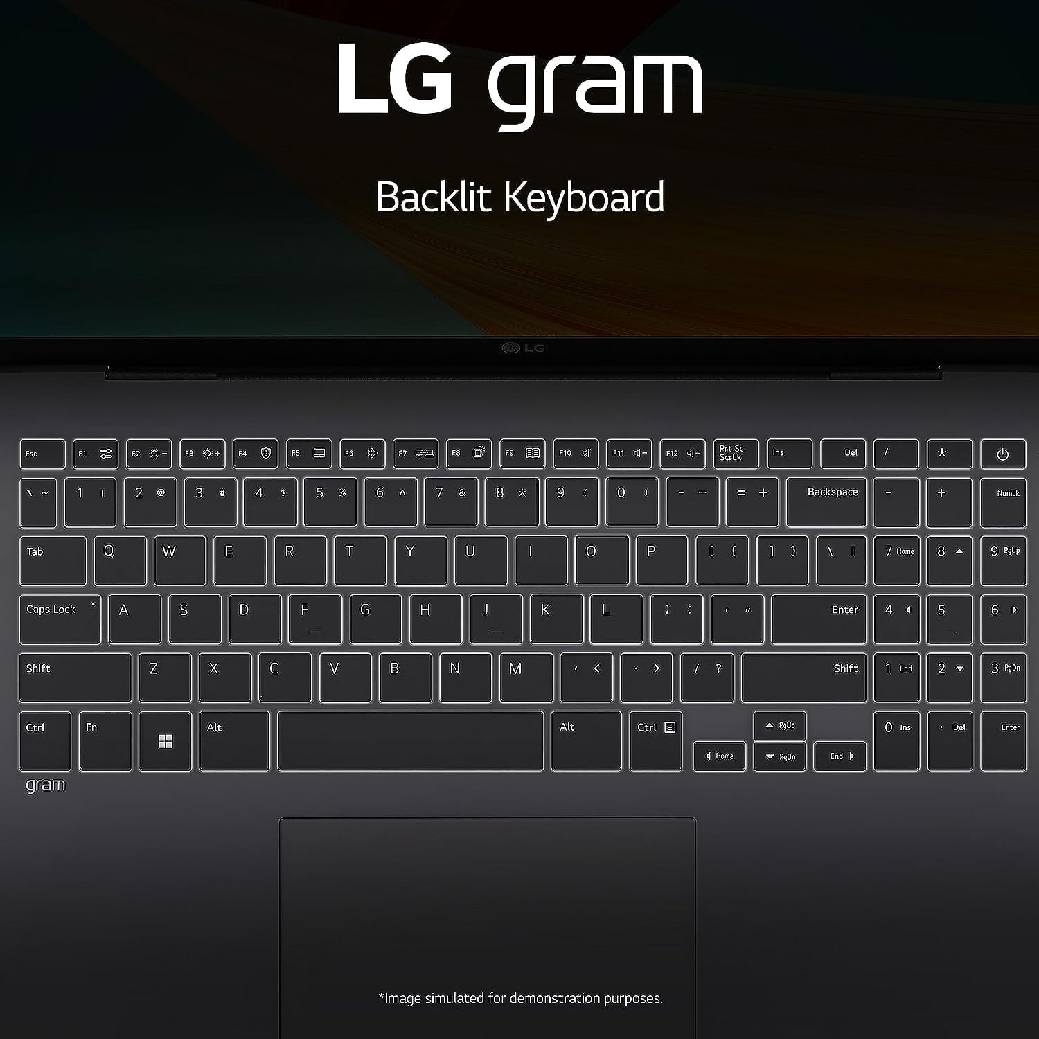 LG Gram 15 Laptop Touchscreen - Intel Core Ultra 7 155H - Windows 11-16GB RAM - 1TB PCIe SSD - Office 365 One Year - Backlit Keyboard - Business - Ultralightweight - 18.5 Hours