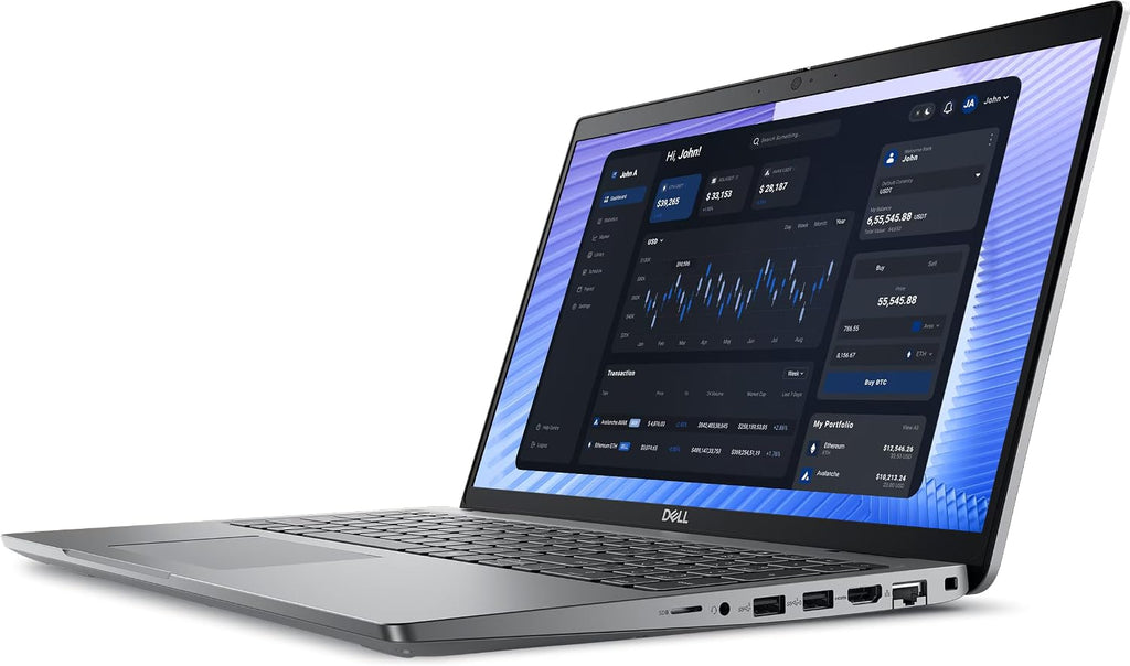 Dell 2025 Precision 15.6' FHD IPS Laptop 12-Core Intel Core Ultra 7 155U 24GB DDR5 1TB NVMe SSD Thunderbolt 4 USB-C w/DP WiFi AX RJ-45 BT Webcam HDMI2.1 Fingerprint Windows 11 Pro