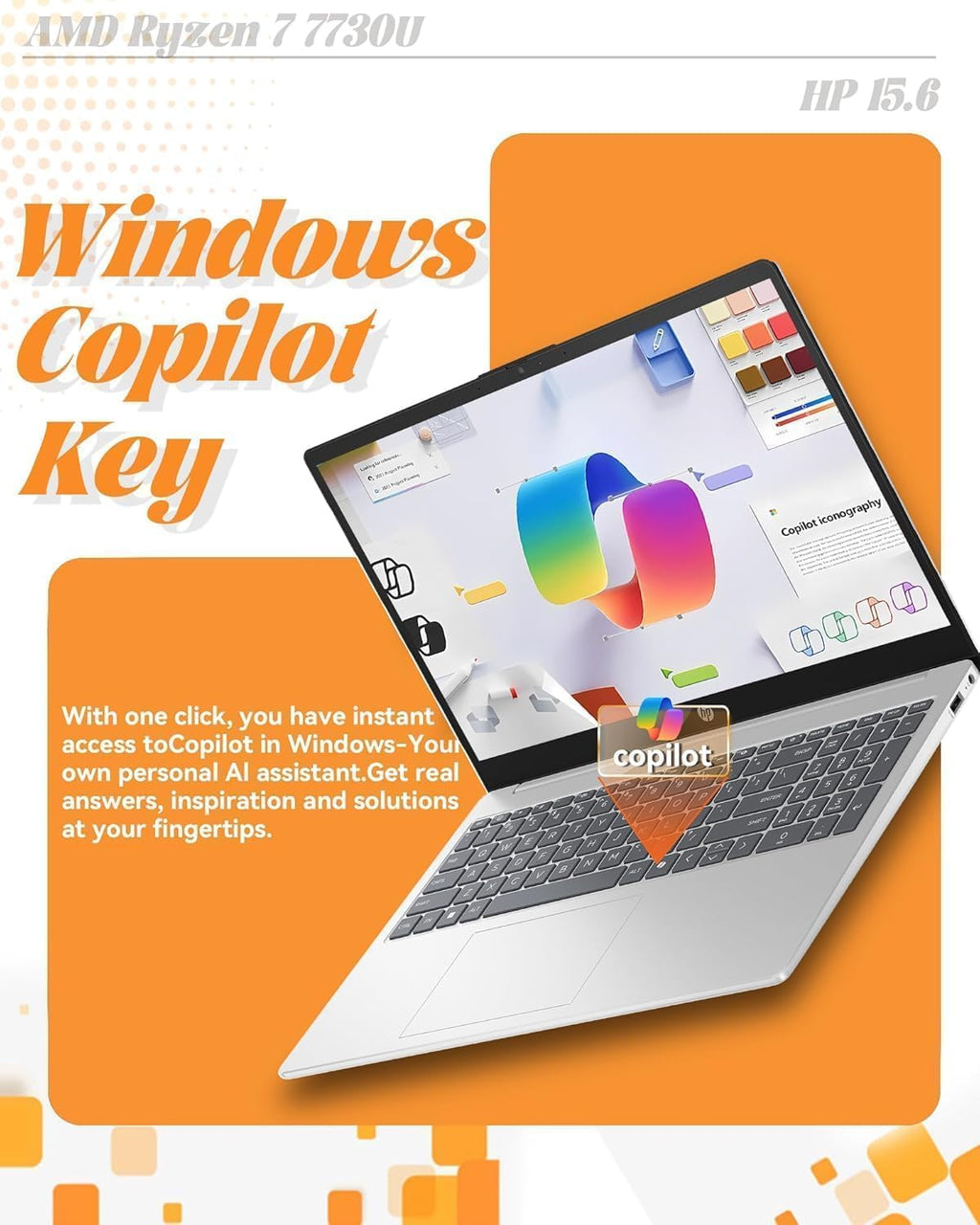 HP New 15.6' FHD Touchscreen Laptop 2025/2026 Model, Powerful 13th-Gen Intel Core i3 CPU (8-Core), 16GB RAM, 256GB SSD, USB-C, HDMI, Windows 11, Microsoft Office, Moonlight Blue, w/WOWPC USB