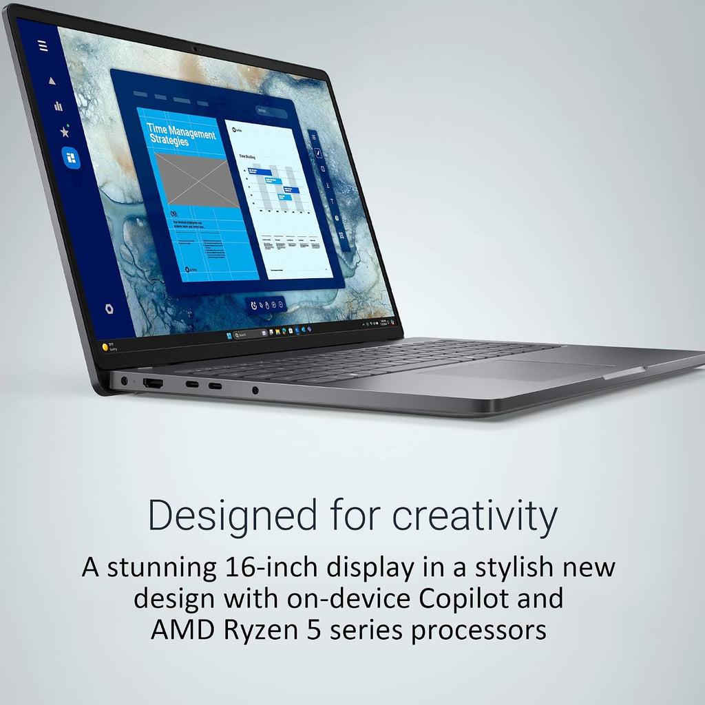 Dell Pro 16 (Next Gen Latitude 3550) Business Laptop (16' FHD+, AMD Ryzen 5 220 (> Intel i7-1255U), 32GB DDR5 RAM, 1TB SSD), 1080p IR Webcam, Backlit, 2x Thunderbolt 4, Wi-Fi 6E, Win 11 Pro, PC16255